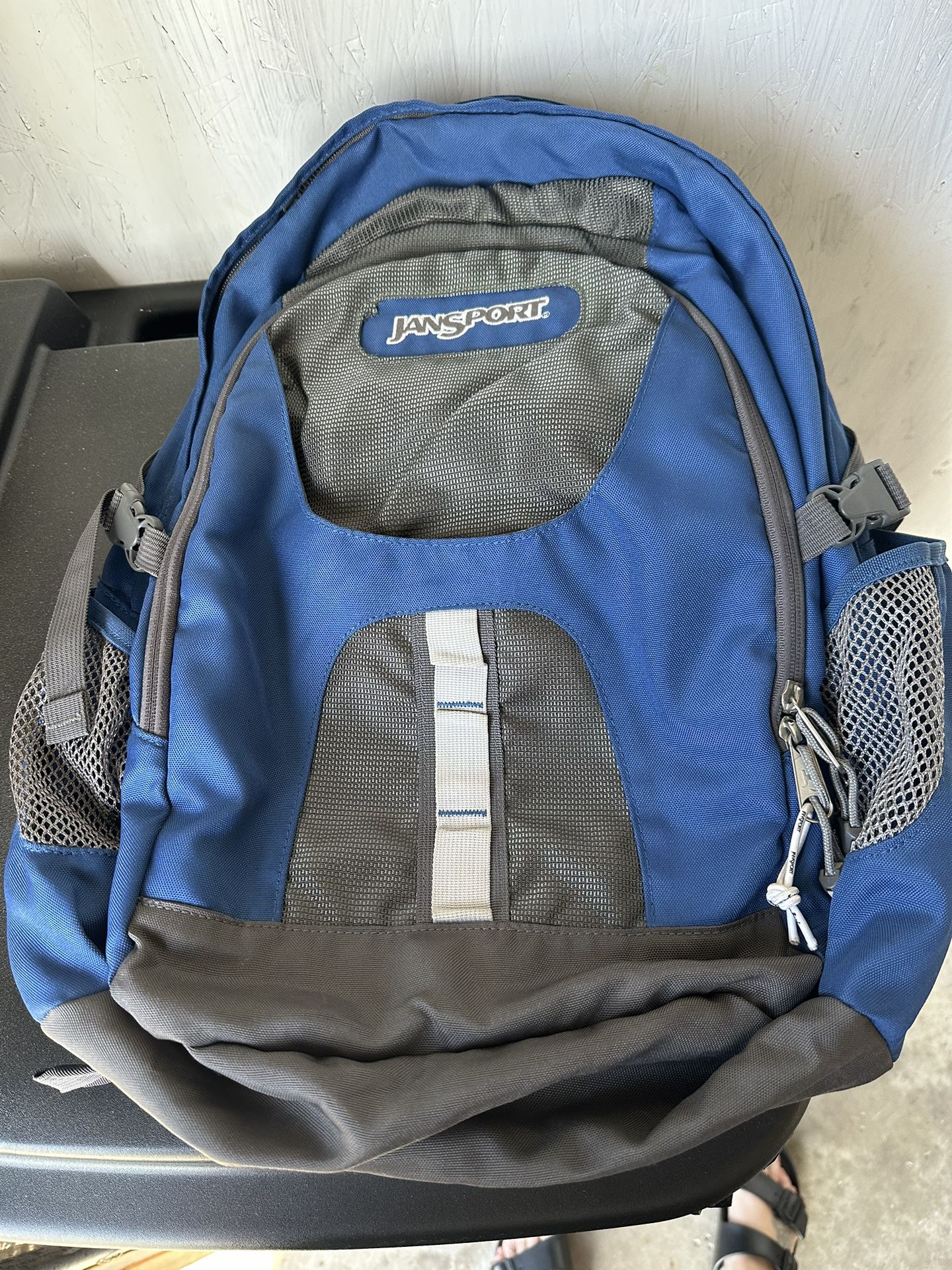 Blue Jansport Backpack 