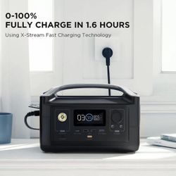 EcoFlow River 288Wh Portable Power Station 600W Solar Generator For RV Camping