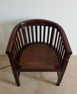 Wood Chair - Tommy Bahama inspired