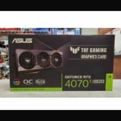 6571574 ASUS TUF Gaming Nvidia RTX 4070Ti super Oc 16Gb 4.0 graphics card