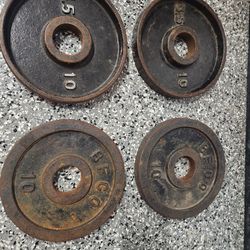 $10 Each Olympic Weights Standard 