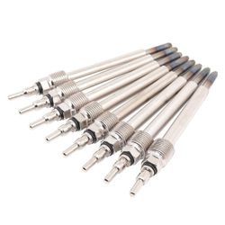 FEXON 8 Pcs Glow Plugs Compatible With Ford E350 E450 F250 F350 F450 F550 6.0L Super Duty Excursion 2004-2010 Replaces ZD-13 4C3Z-12A342-AA