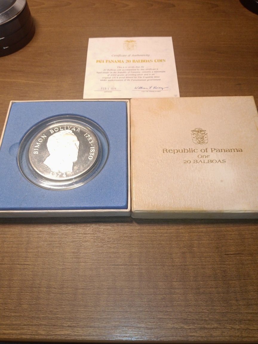 20 BALBOAS Republic Of Panama