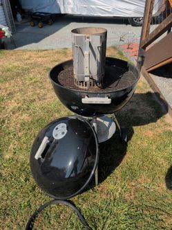 WEBER KETTLE  lowered $