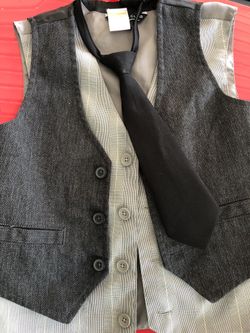 Little boys tuxedo top