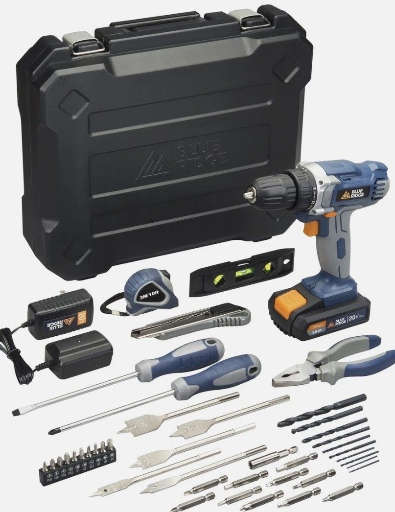 Blue Ridge 20V Max Cordless Drill/