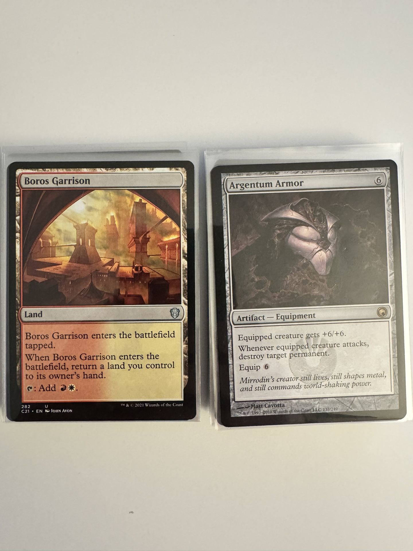 MTG - Red, White, Artifact Lot