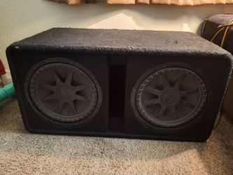 Kicker Subwolfer 1 12 inch in box