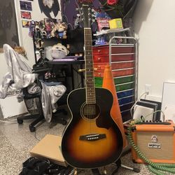 Guitar With Stand