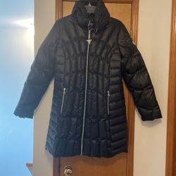 Guess Womens Feathers Parka Size L