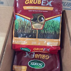 Scott’s GRUBEX 14.35 lbs. 5,000 sq. ft. Season Long Grub Killer Protects Lawns 