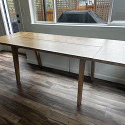 Solid Wood Modern Dining Table
