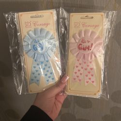 Baby Girl And Boy Corsage 