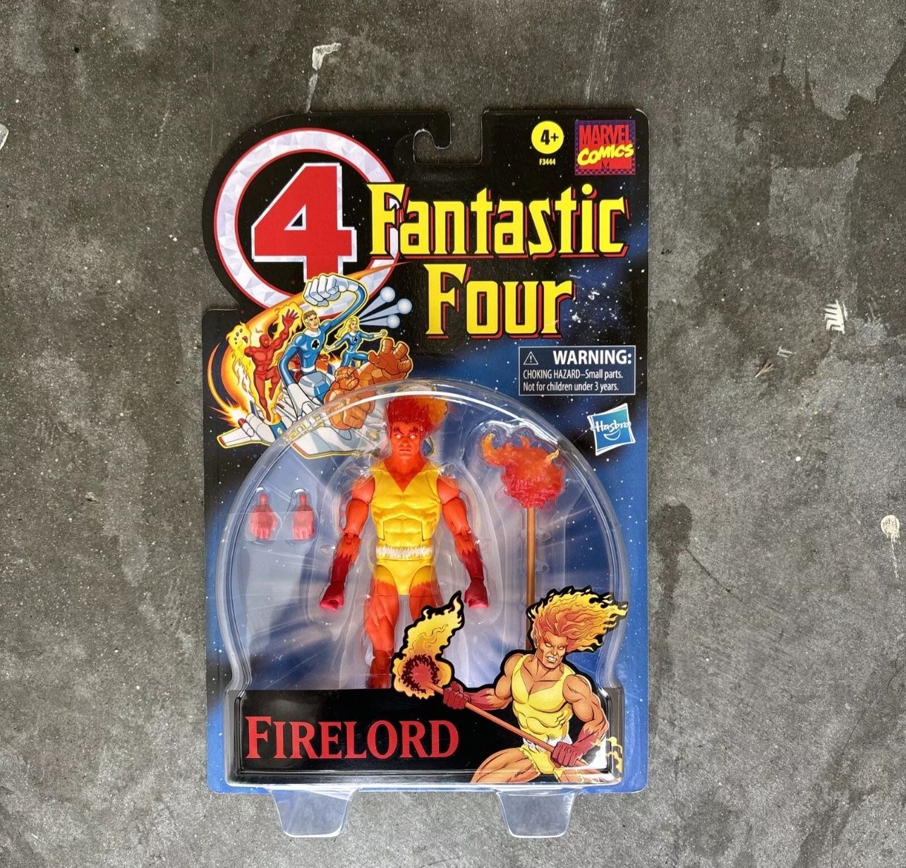 Marvel Legends Firelord Retro 6" Inch Action Figure Hasbro Fantastic Four