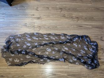 Jack Skellington Print Gauze Material