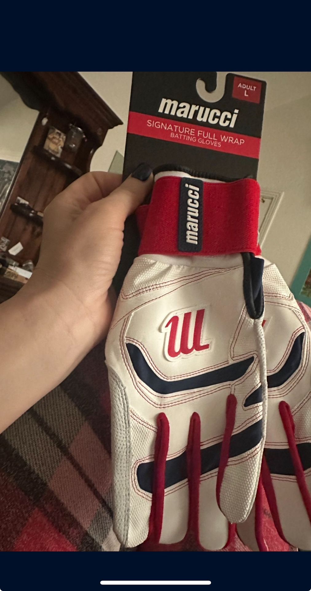 Marucci full wrap batting gloves - Adult Large
