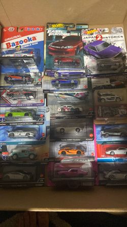 hotwheels premium ,auto world and majorette