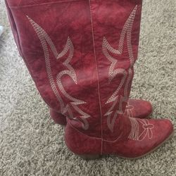 Women's Red Cowgirl Boots