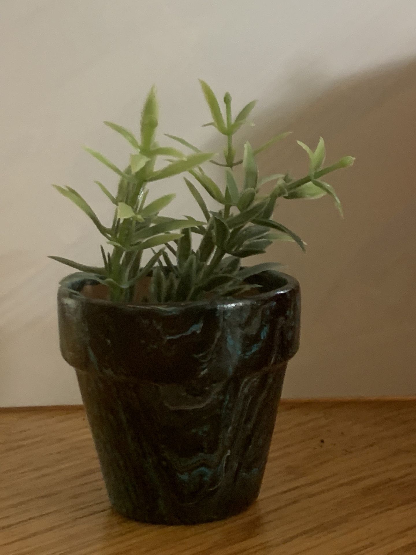 Mini Faux Succulents $6 each (2 options) Hand Painted