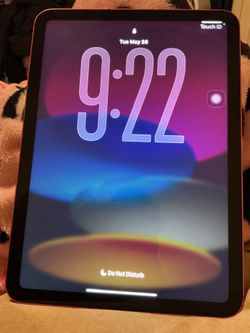 Pink iPad 10th generation Wi-Fi plus cellular