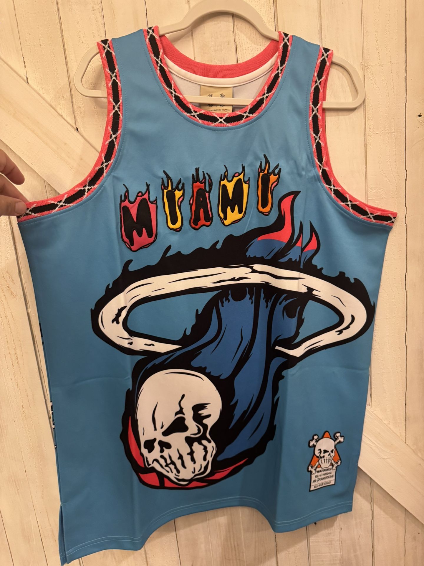 Miami Heat “Reapers of South Beach” Tribute Jersey Size: Large
