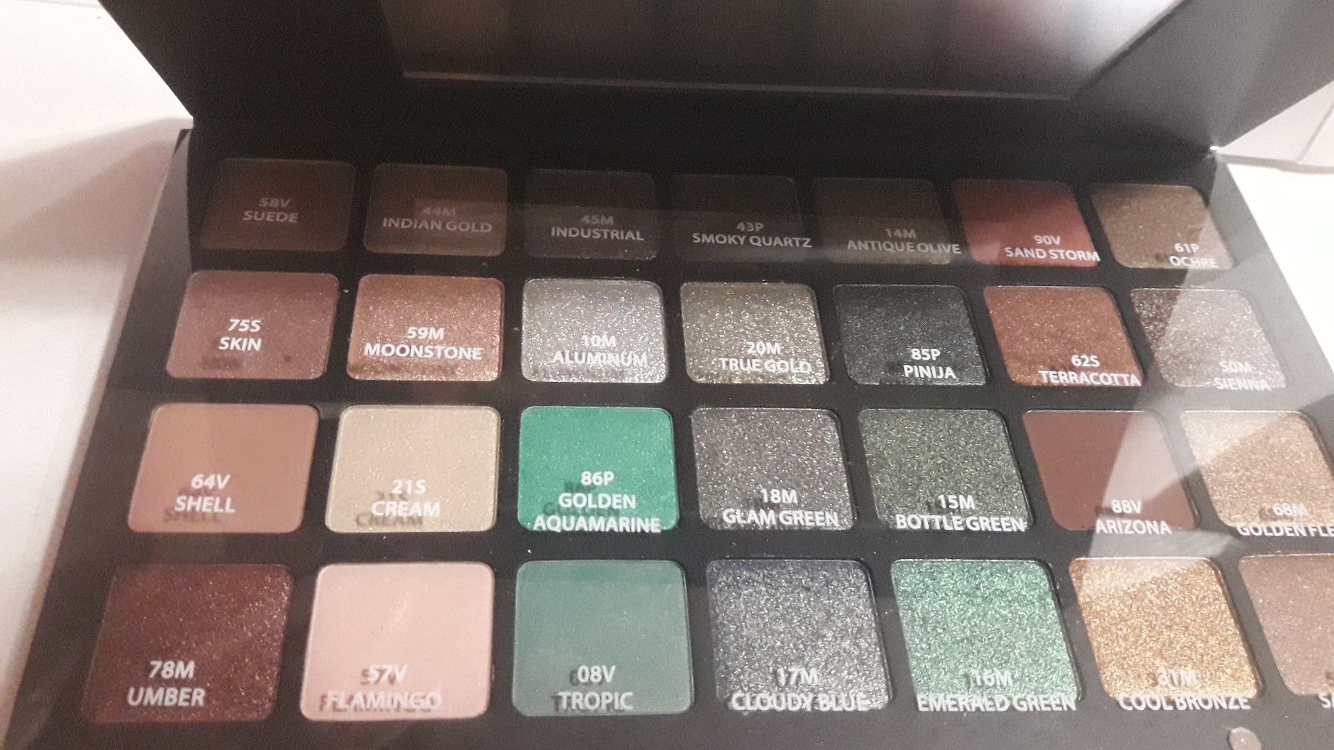 NATASHA DENONA EYESHADOW PALETTpE 28🌷GREEN-BROWN➕PALETTE 5#🌷6🌷12🌷8🌷13.