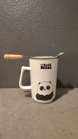 Free women's shoes, mug with spoon, clothing rack