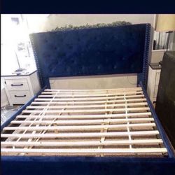 King Bed  Frame  $400