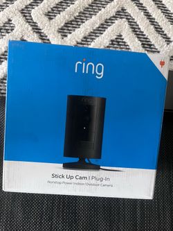 New: Ring indoor/outdoor wired camera