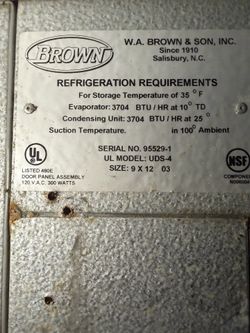 Commercial Walk in Cooler