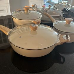 Ceramic pots and pans
