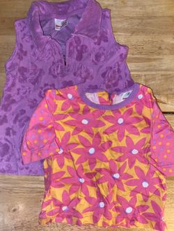 Hanna Andersson size 2-3yrs (80-90Eu) 3 drawstring cargo pants, tops and Spring Dress