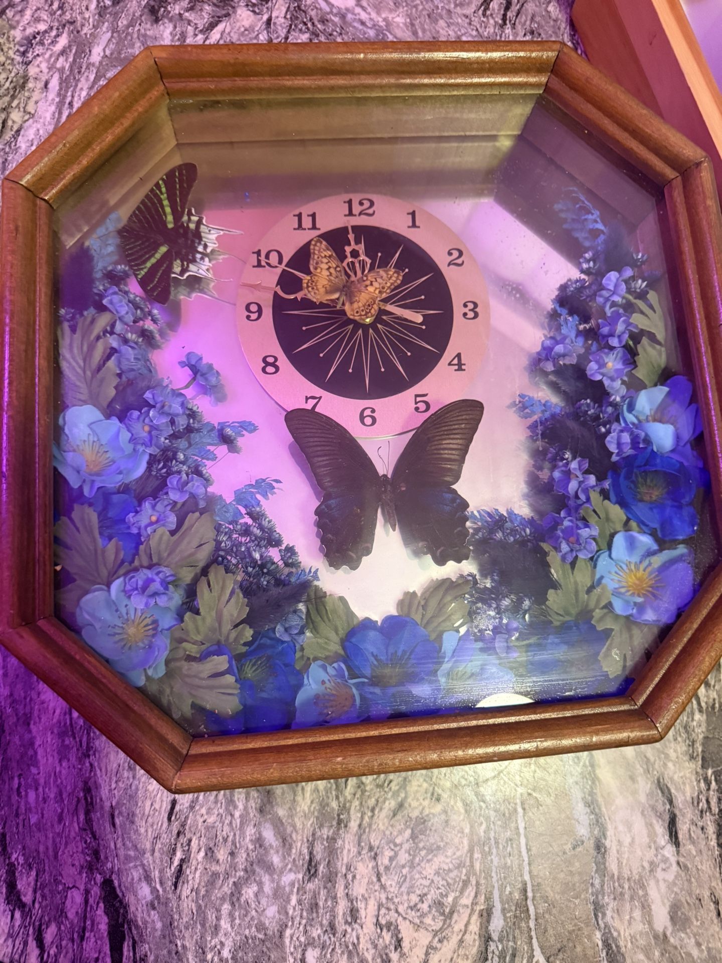 Butterfly Clock