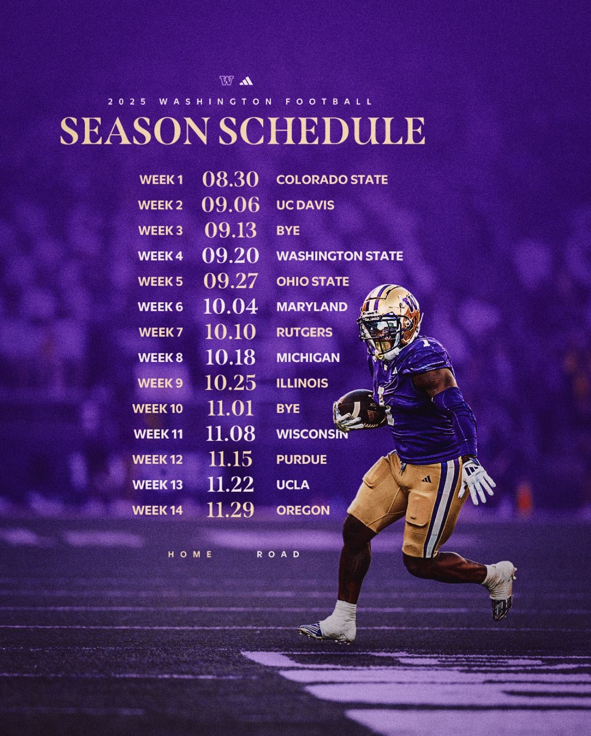 2025 Washington Huskies Football Season Tickets