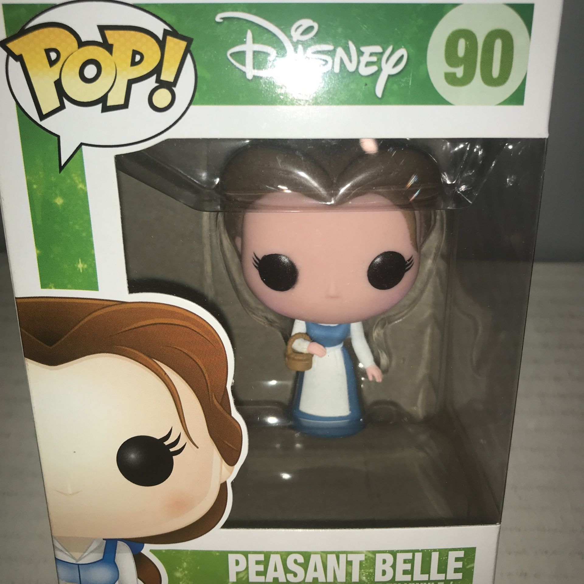 POP! Vinyl Disney Beauty and the Beast Peasant Belle Series 6 Funko Pop No.90 Factory Sealed Mint Condition 