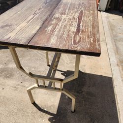Barn wood table
