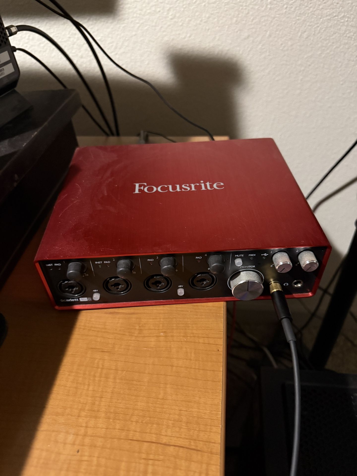 Focusrite Scarlett 18i8 USB Audio Interface – $180 🔴