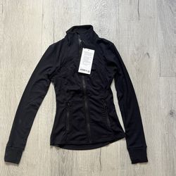 All Black Lulu Lemon Jacket 