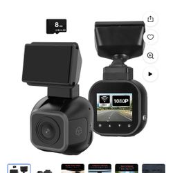 YADA Roadcam PLUS WIFI, 1080P Dash Cam with App Control and Smart G-Sensor Recording, 16GB Memory Card, BT532967