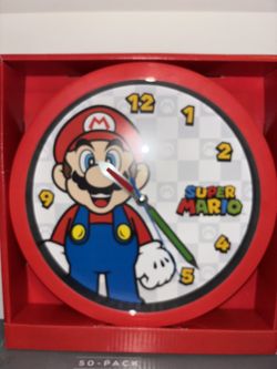 Mario Wall Clock 