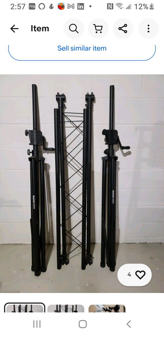 DJ MOBILE LIGHTING TRUSS