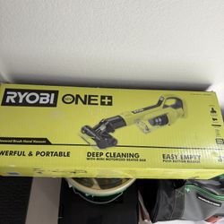 Ryobi 18v One+ Powered Brush Hand Vacuum