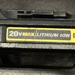 DEWALT 20V LITHIUM-ION BATTERY