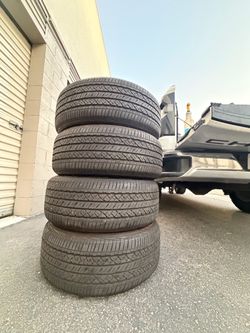 225/50/18 Bridgestone drive guard runflats 80%+ tread (4)