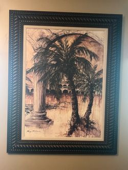 Framed artwork