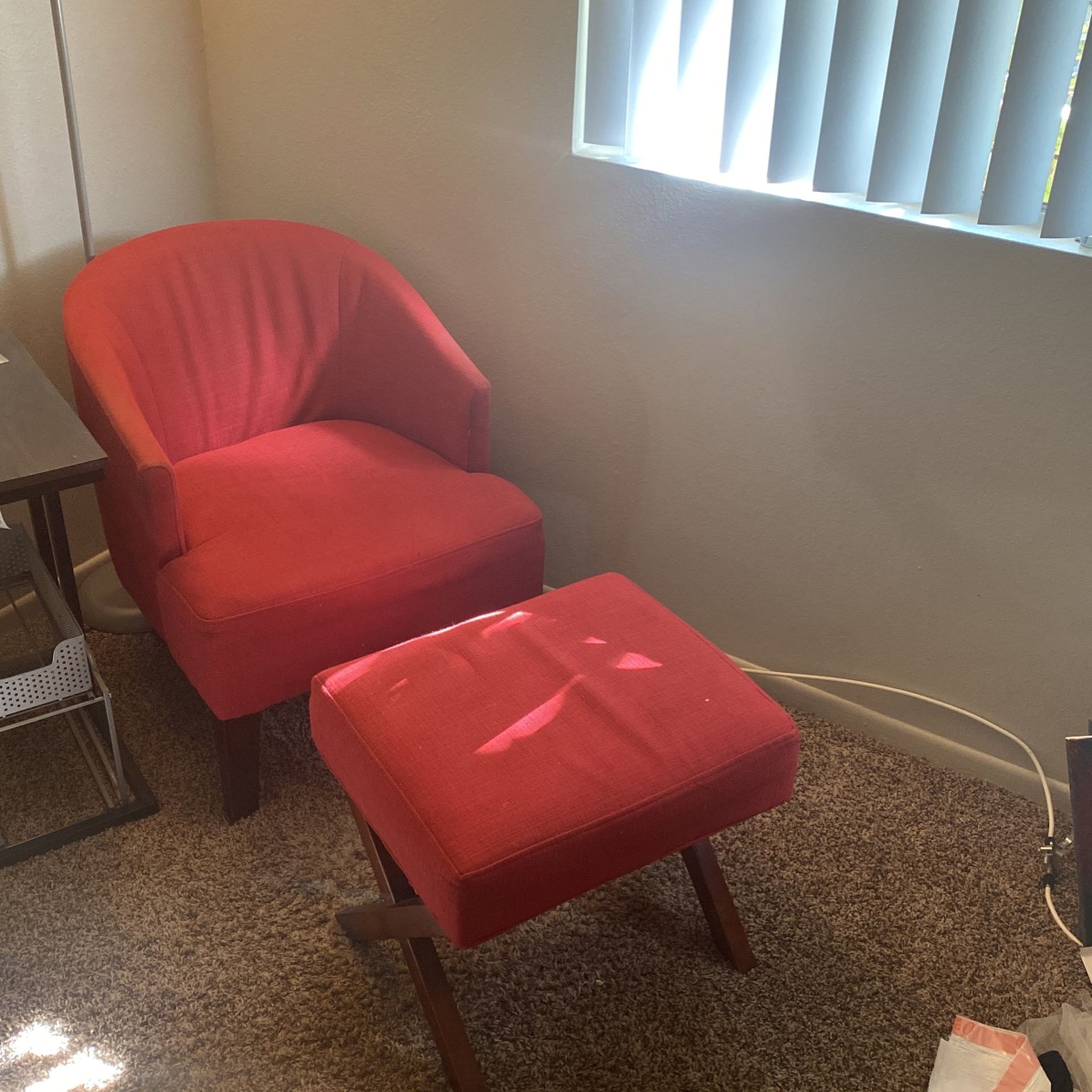 Vintage Chair And Stool  Need Gone TODAY