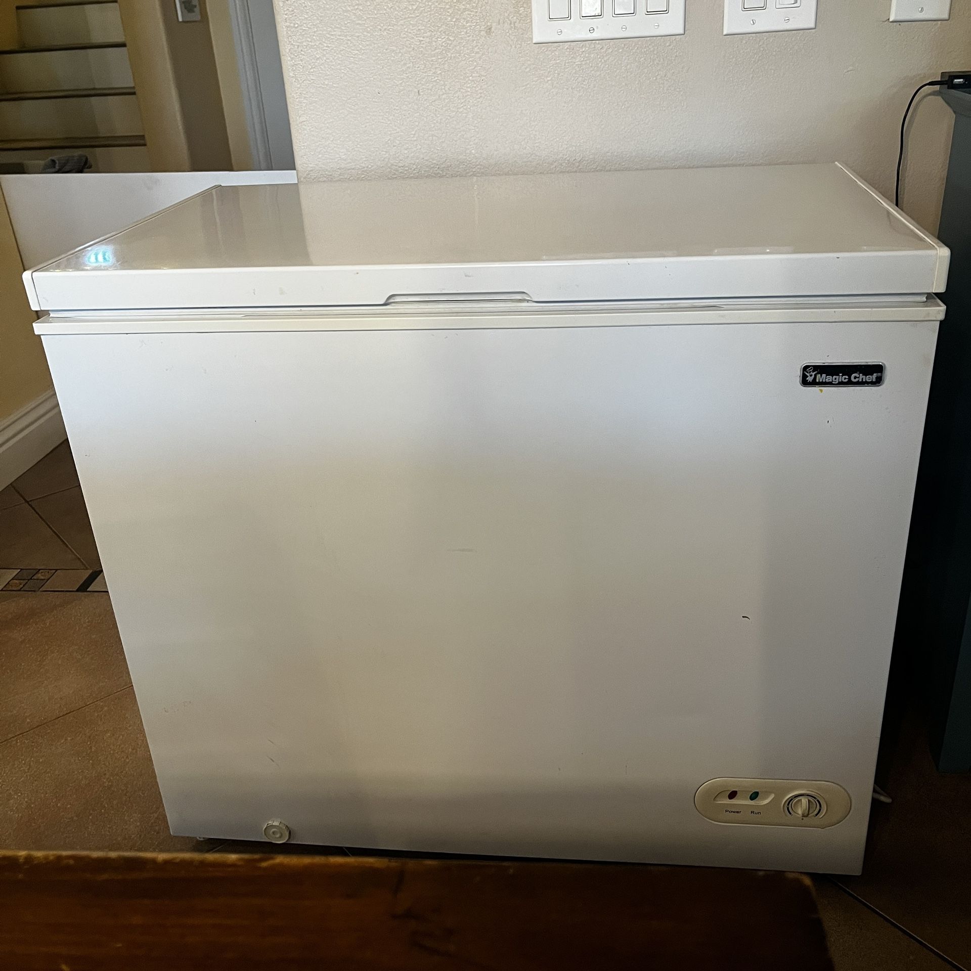 White Magic Chef Freezer 37”H x 21”W