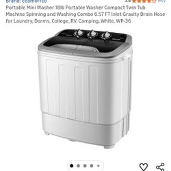 Portable Washer And Spin