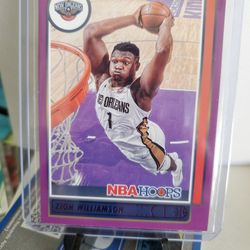 Pelicans Zion Williamson Parallel Card