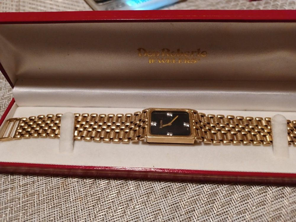 Reloj Todo Es De Oro 14k Buloba